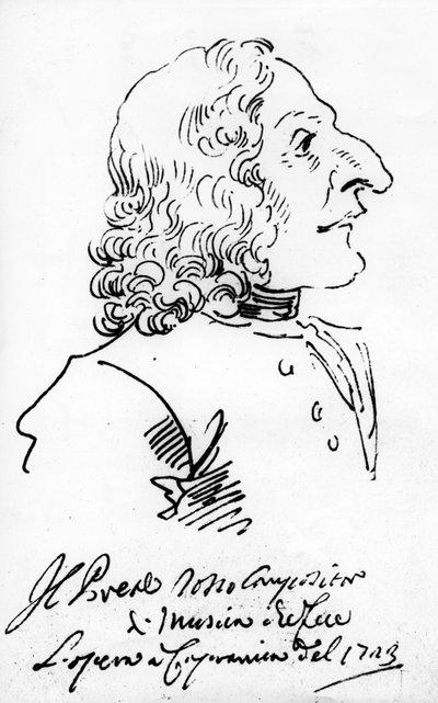 Antonio Vivaldi, 1723 - Pier Leone Ghezzi